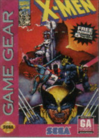 X-Men Sega Game Gear US box art